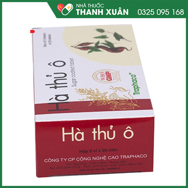 Hà thủ ô điều trị thiếu máu, chóng mặt, ù tai,..